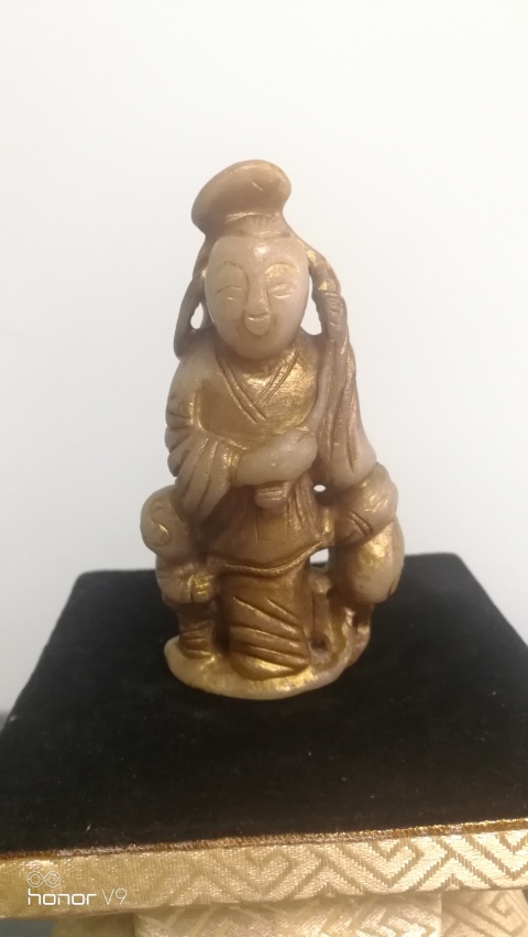 古玩玉器和田玉童子擺件拍賣,當前價格488元