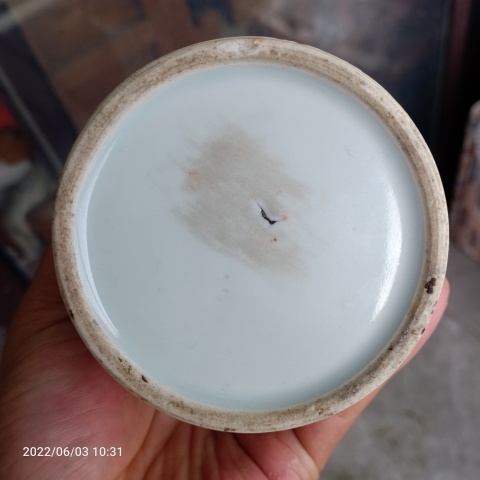 古玩陶瓷光緒粉彩人物筆筒拍賣,當前價格5888元