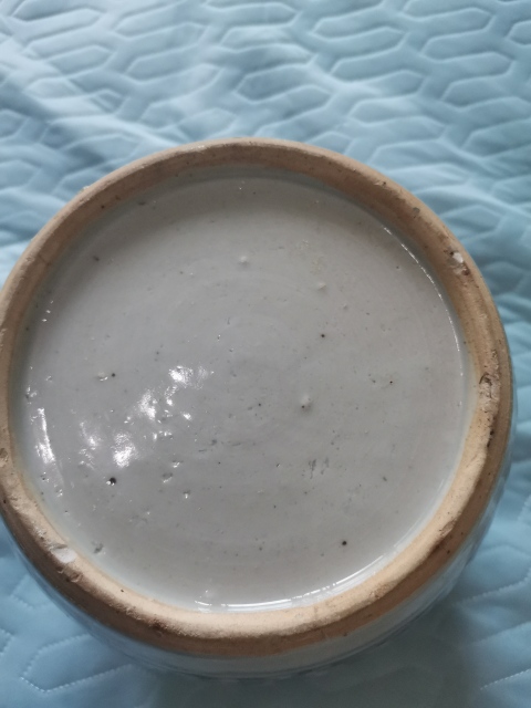 古玩陶瓷纏枝花囍字紋青花罐拍賣，當前價格1800元