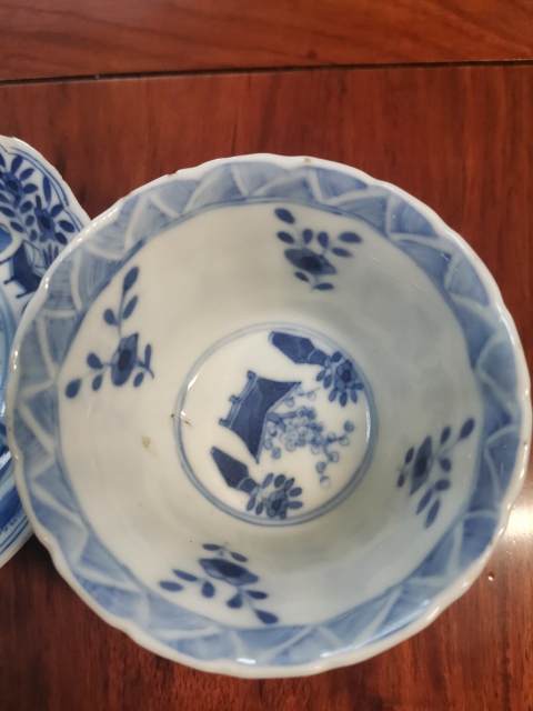 古玩陶瓷青花杯盤拍賣，當前價格1500元