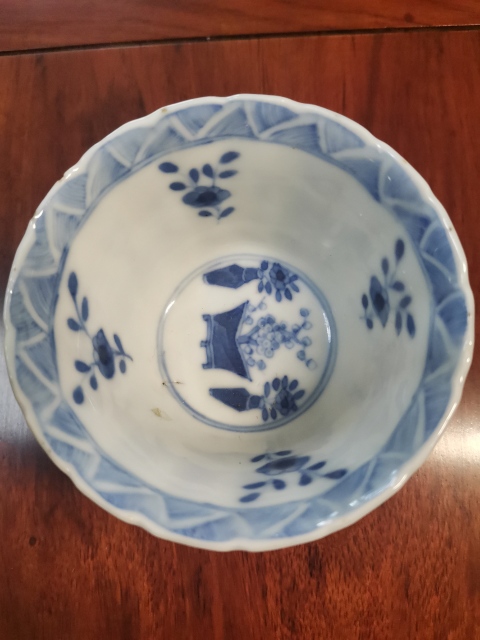 古玩陶瓷青花杯盤拍賣，當前價格1500元