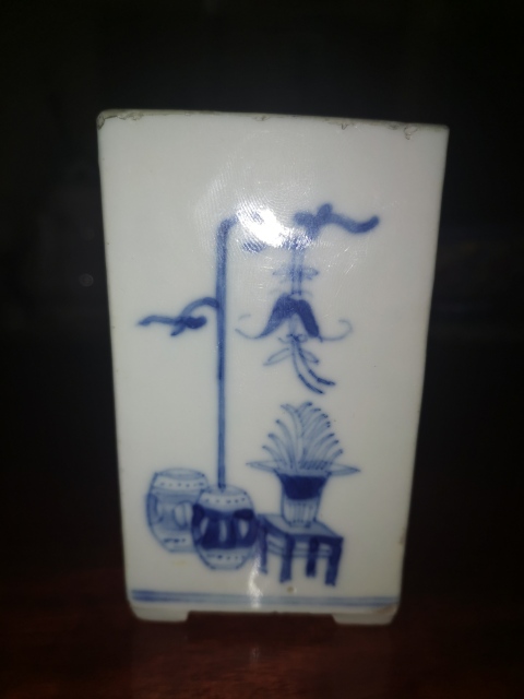 古玩陶瓷晚清青花拍賣，當(dāng)前價(jià)格1680元