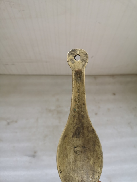 古玩銅器湯勺拍賣,當前價格450元