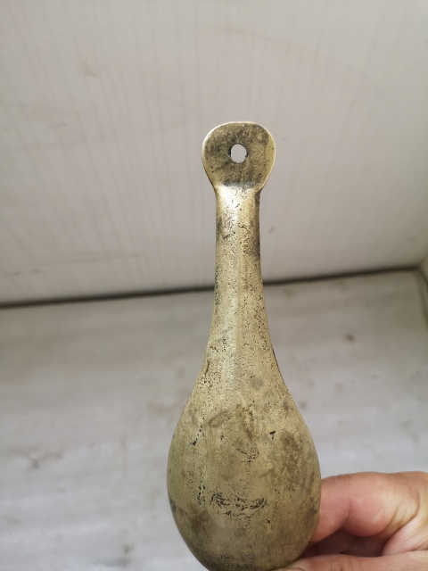 古玩銅器湯勺拍賣,當前價格450元