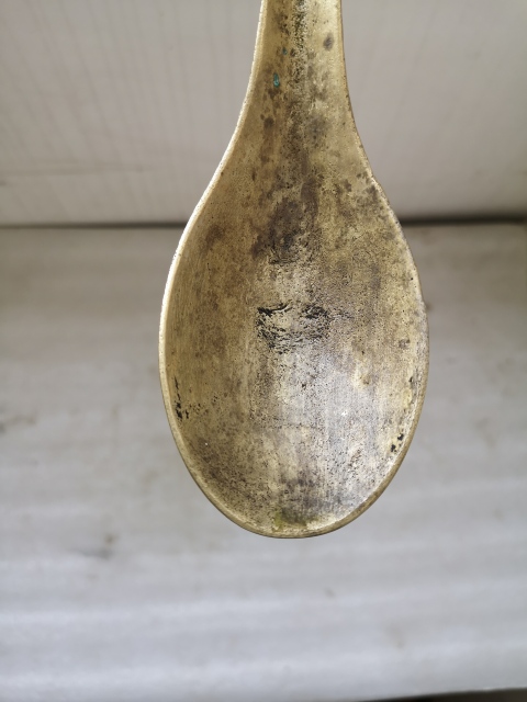 古玩銅器湯勺拍賣,當前價格450元
