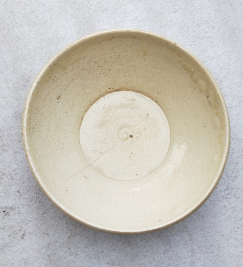 古玩陶瓷宋代白釉碗拍賣,當前價格188元