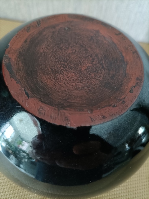 古玩陶瓷放漏 烏金釉圍棋罐拍賣,當前價格980元