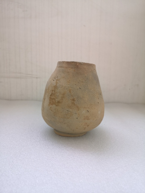古玩陶瓷洪州窯青瓷罐拍賣,當前價格398元