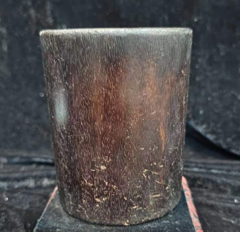 古玩雜項(xiàng)筆筒拍賣，當(dāng)前價(jià)格3500元