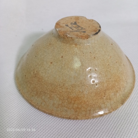 古玩陶瓷老窯元代青白釉碗拍賣,當前價格199元