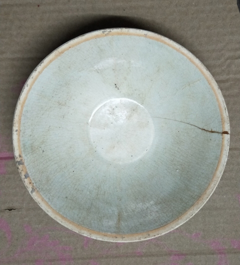 古玩陶瓷宋代 六出筋影清碗拍賣，當前價格280元