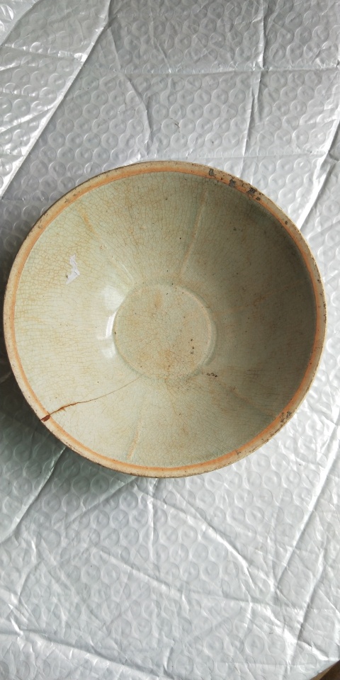 古玩陶瓷宋代 六出筋影清碗拍賣，當前價格280元