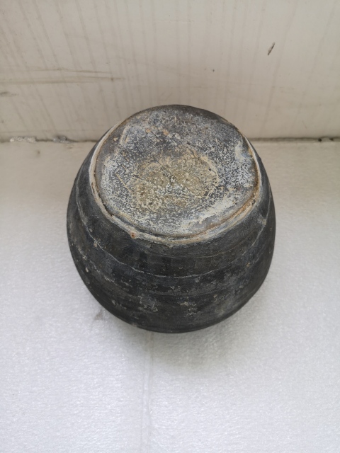 古玩陶瓷黑陶雙系罐拍賣,當(dāng)前價格450元