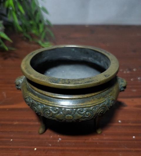 古玩銅器爐子拍賣,當前價格1999元