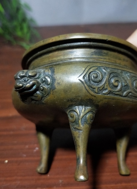 古玩銅器爐子拍賣,當前價格1999元
