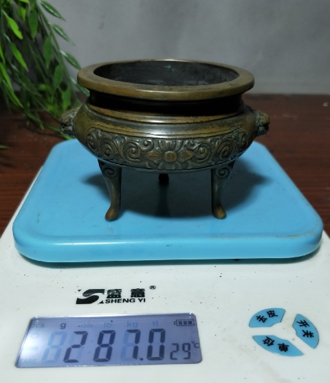 古玩銅器爐子拍賣,當前價格1999元