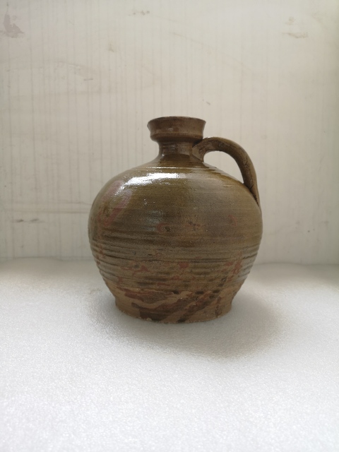 古玩陶瓷福建窯口青釉花澆拍賣，當前價格680元
