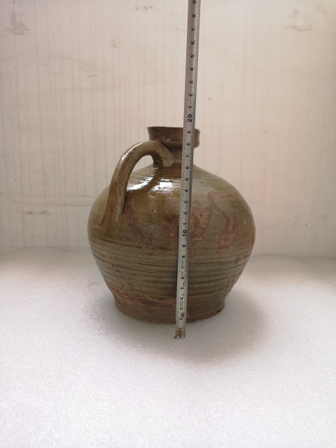 古玩陶瓷福建窯口青釉花澆拍賣，當前價格680元