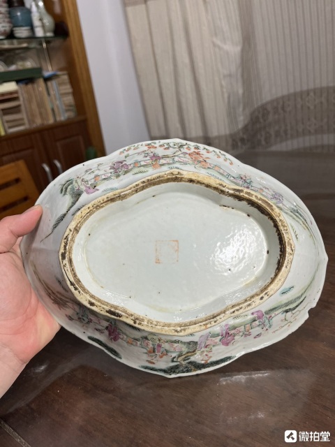 古玩陶瓷清同治粉彩十二花神圖貢碗拍賣，當前價格6900元
