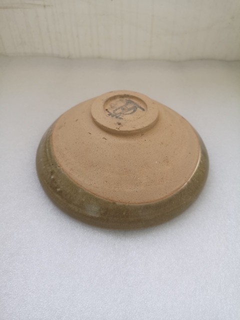古玩陶瓷耀州窯黃釉印花大碗拍賣,當前價格1500元