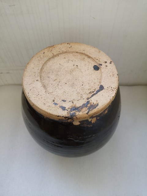 古玩陶瓷磁州窯茶葉末釉四系罐拍賣，當前價格998元