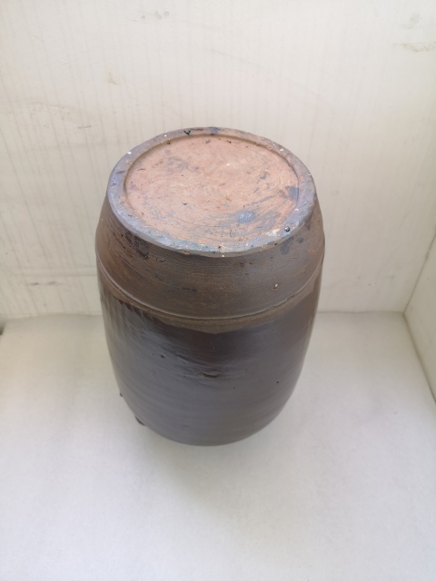 古玩陶瓷磁州窯紫金釉雙系罐拍賣，當前價格680元