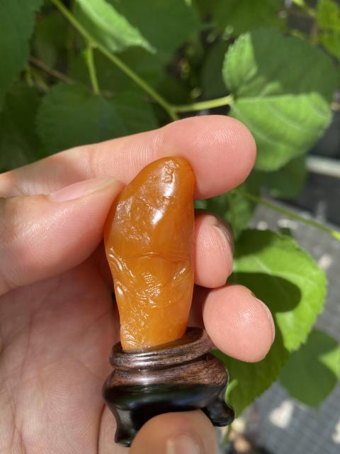古玩雜項(xiàng)壽山田黃凍石擺件拍賣，當(dāng)前價(jià)格2680元