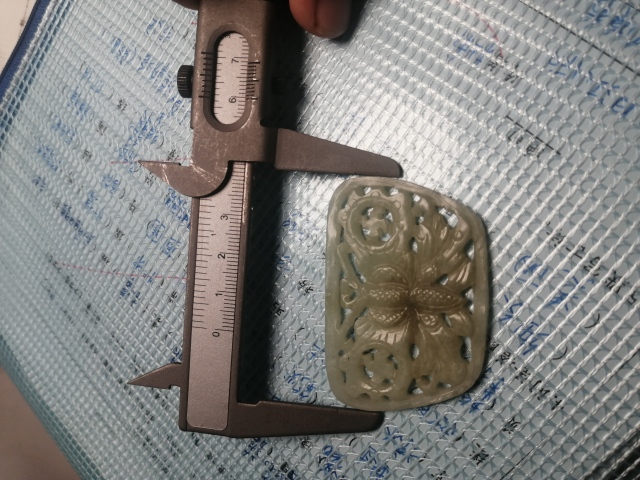 古玩玉器清蝴蝶佩拍賣，當前價格3888元