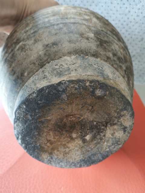 古玩陶瓷明代 雙系陶罐拍賣,當前價格255元