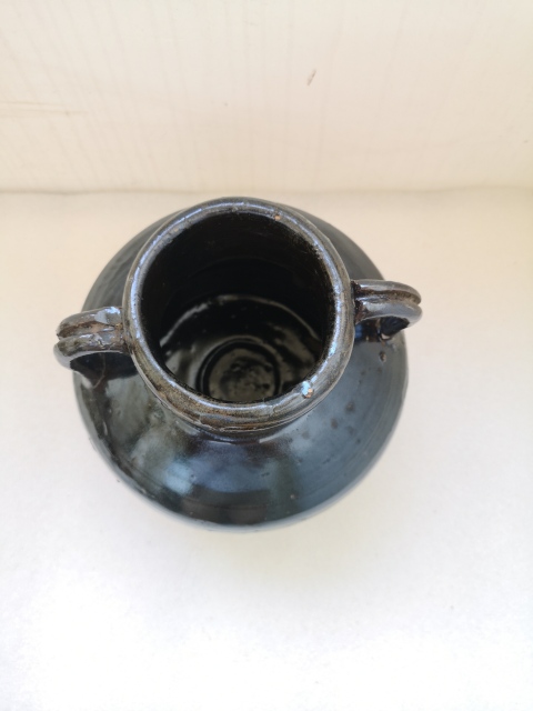 古玩陶瓷磁州窯黑釉雙系罐拍賣，當前價格680元