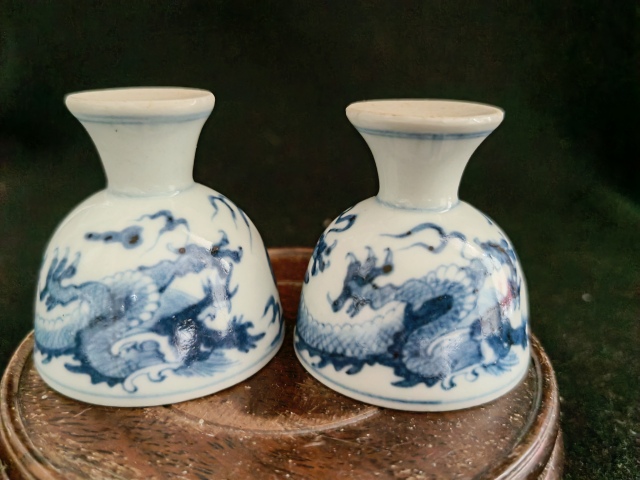 古玩陶瓷清.青花龍紋杯拍賣，當(dāng)前價格2888元