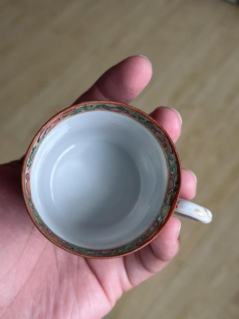 古玩陶瓷廣彩人物花鳥蝶紋執(zhí)杯3只拍賣,當(dāng)前價(jià)格1200元