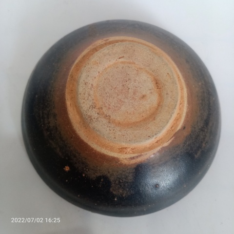 古玩陶瓷宋代吉州窯系褐釉盞拍賣,當前價格388元