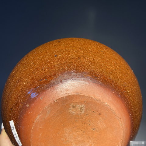 古玩陶瓷晚清民國?黃釉缽式香爐拍賣，當(dāng)前價(jià)格1900元