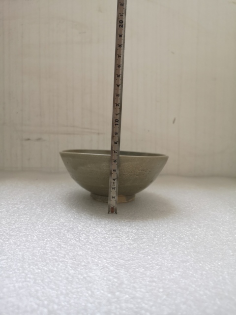 古玩陶瓷龍泉窯青瓷碗拍賣,當前價格580元