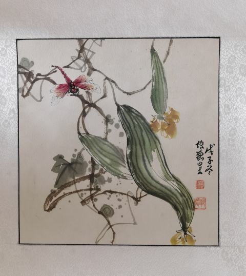 古玩字畫川蜀名家四川美協會員政協詩書畫院副院長何俊德作品一幅拍賣,當前價格499元