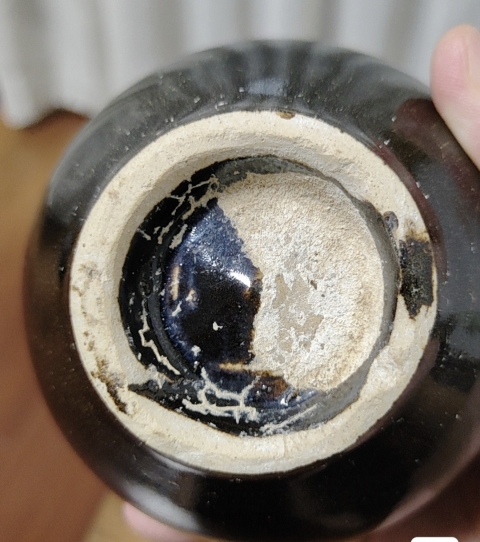 古玩陶瓷宋元時期黑釉小罐拍賣，當前價格1999元