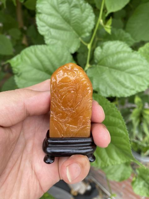 古玩雜項壽山田黃石印章（特價）拍賣，當前價格2999元