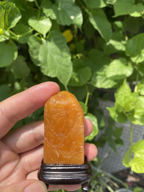 古玩雜項壽山田黃石印章（特價）拍賣，當前價格2999元