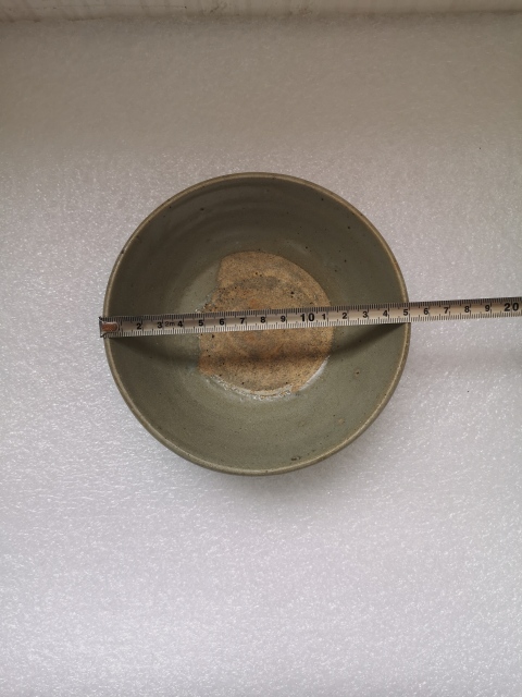古玩陶瓷龍泉青瓷唇口碗拍賣,當前價格550元