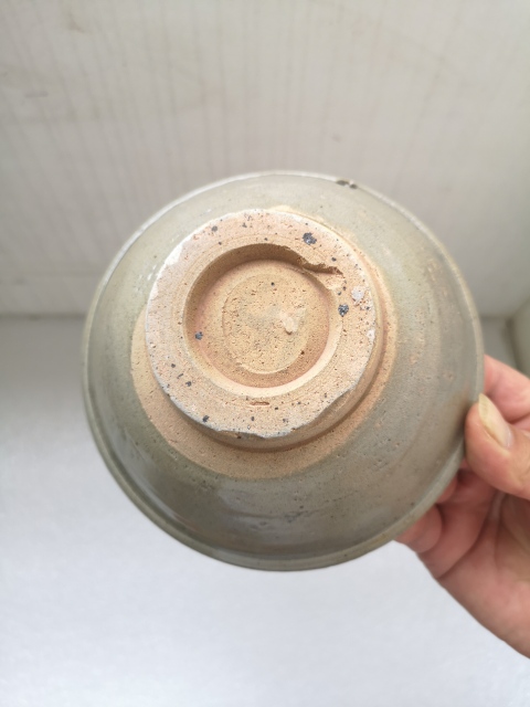 古玩陶瓷龍泉青瓷唇口碗拍賣,當前價格550元