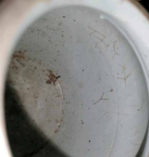 古玩陶瓷清中期乾隆纏枝蓮紋青花罐拍賣，當前價格780元