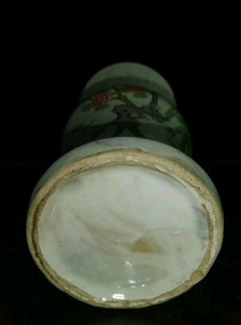 古玩陶瓷油粉彩花鳥紋花觚拍賣,當(dāng)前價(jià)格2298元