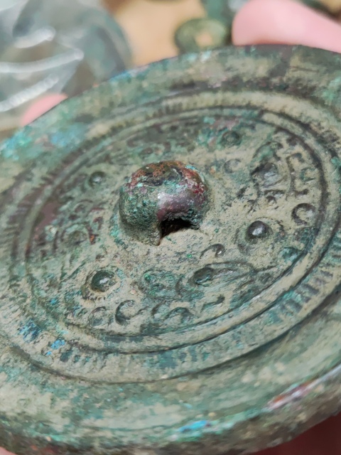 古玩銅器宋代四乳神獸銅鏡拍賣,當(dāng)前價格2999元