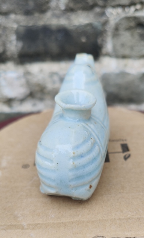 古玩陶瓷清中期·影青釉象型硯滴拍賣，當前價格998元