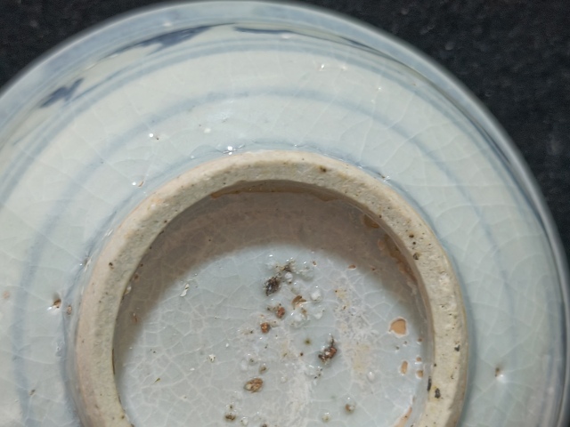 古玩陶瓷明早期.青花纏枝花卉紋碗拍賣,當前價格1580元