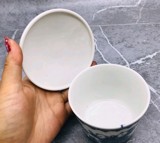 古玩陶瓷六十至八十年代嬰戲紋青花蓋罐拍賣，當(dāng)前價(jià)格168元