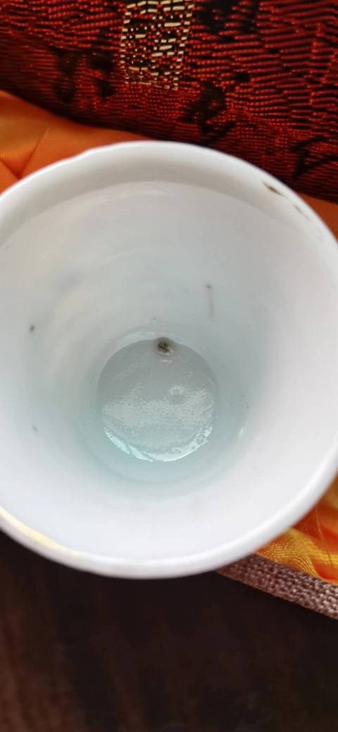 古玩陶瓷粉彩山水紋馬蹄杯一對拍賣,當前價格2100元
