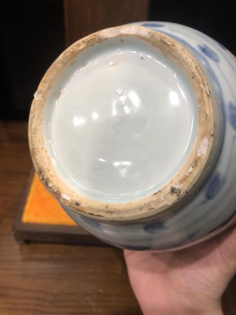 古玩陶瓷(已實物鑒真)晚明-加官晉爵-青花蓋罐拍賣,當前價格8600元