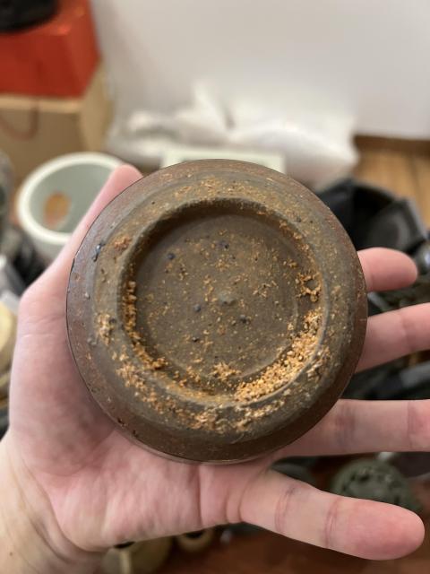 古玩陶瓷宋元褐釉圈足香爐拍賣,當前價格1599元
